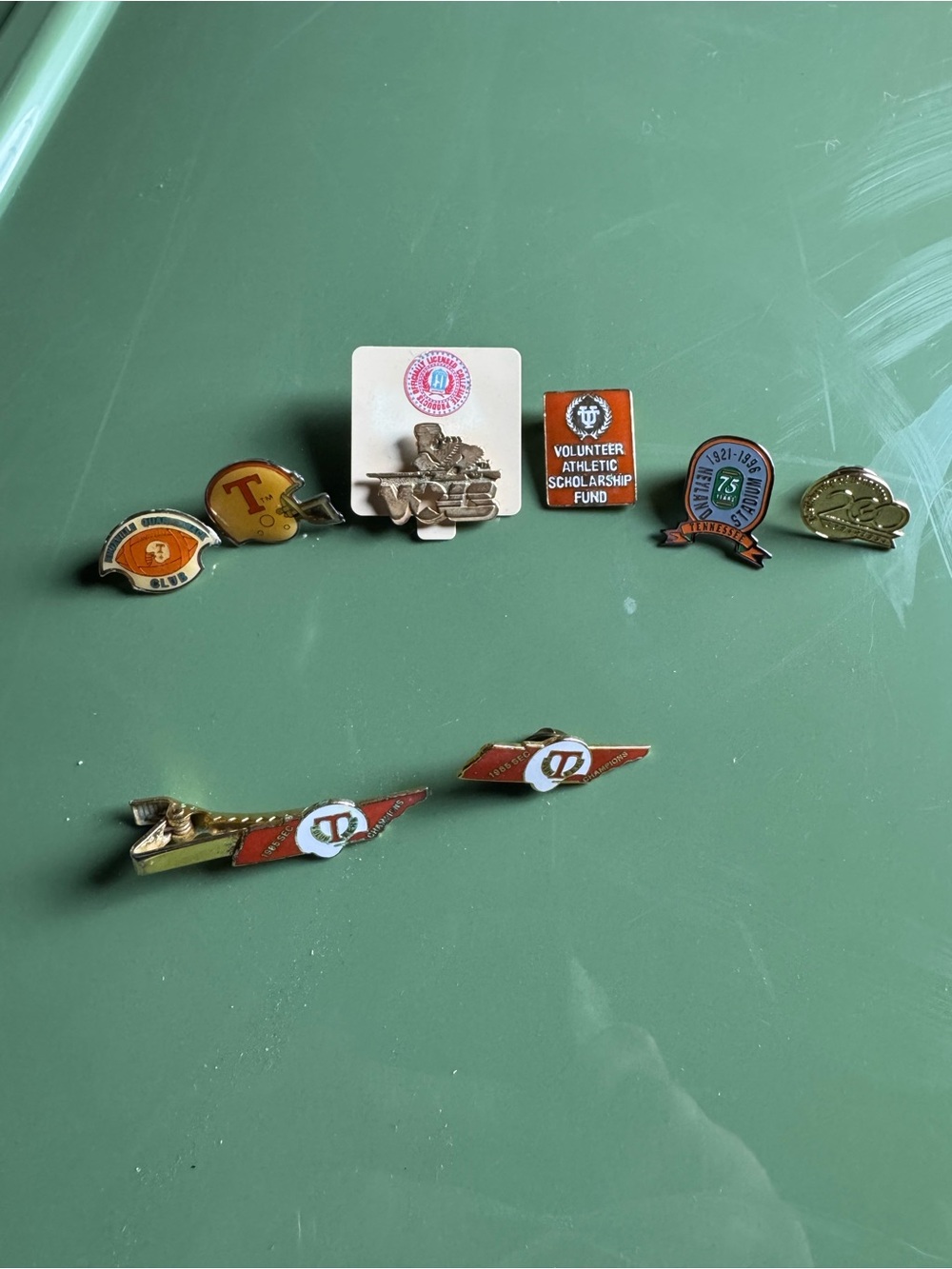 University of Tennessee Collectible Pin collection.
